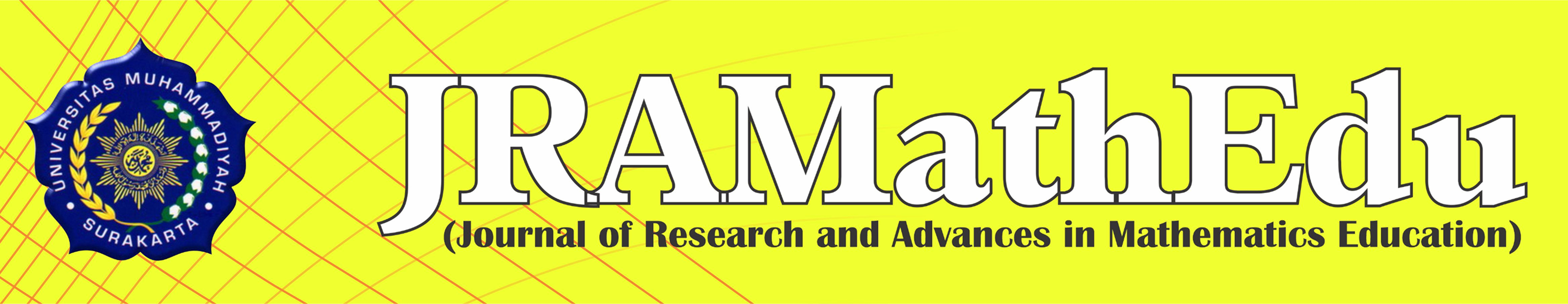 JRAMathEdu (Journal of Research and Advances in Mathematics Education) official logo